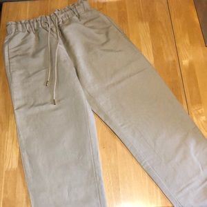 Ann Taylor linen blend lined pants